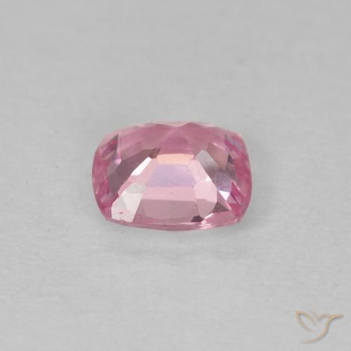 Espinélio Rosa Chiclete Claro Natural 0.39ct, Almofada, VVS