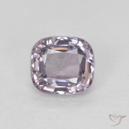 0.67ct Natural Violeta acinzentado Espinélio, Almofada, VVS-VS