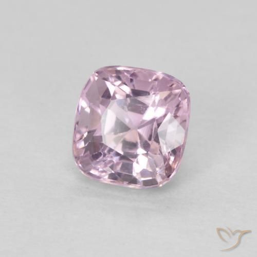 Espinélio Luz rosa Natural 0.62ct, Almofada, VVS-VS