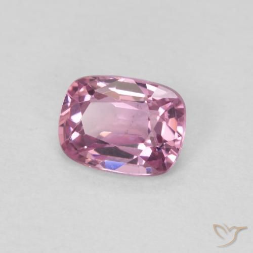 Espinélio Roxo Rosa Natural 0.48ct, Almofada, VVS-VS