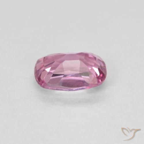 Espinélio Roxo Rosa Natural 0.48ct, Almofada, VVS-VS