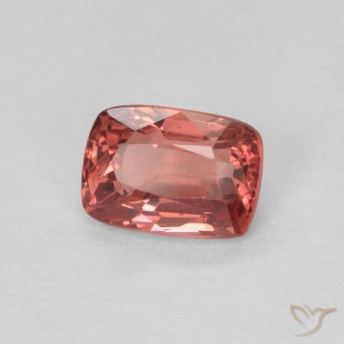 Espinélio rosa avermelhado Natural 0.56ct, Almofada, VS