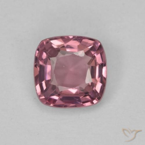 0.55ct Natural Rosa quente Espinélio, Almofada, VVS