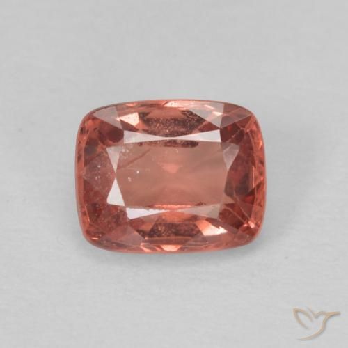 0.67ct Natural rosa avermelhado Espinélio, Almofada, VS