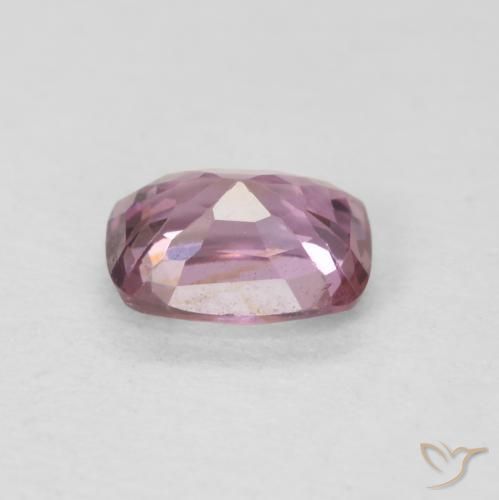 Espinélio Luz roxa Natural 0.50ct, Almofada, VS