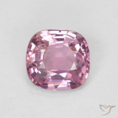 0.61ct Natural Rosa quente Espinélio, Almofada, VS
