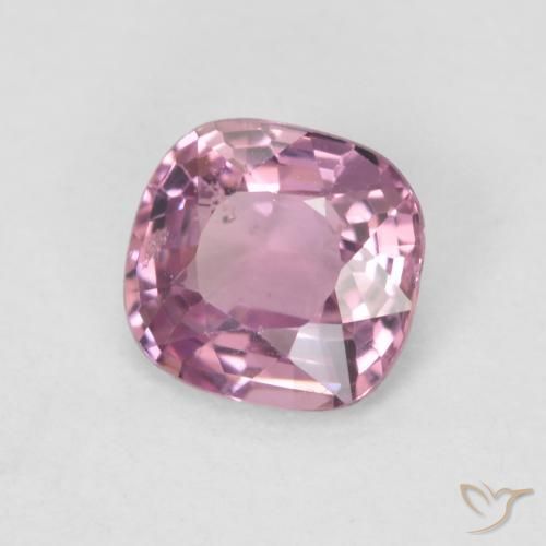 Espinélio Rosa quente Natural 0.61ct, Almofada, VS
