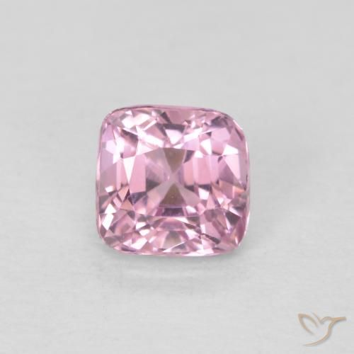 0.56ct Natural Rosa bem claro Espinélio, Almofada, VS
