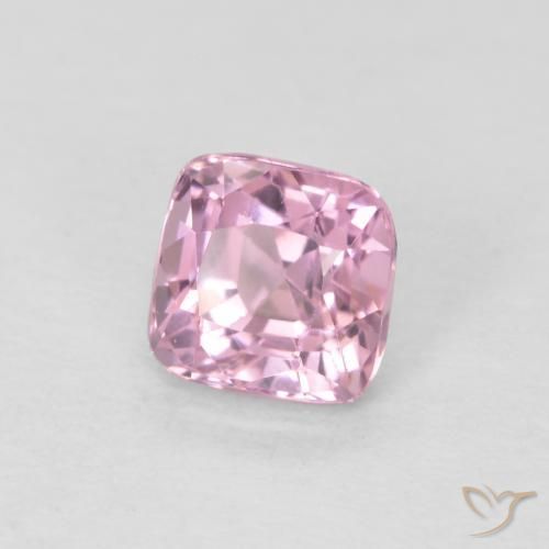 Espinélio Rosa bem claro Natural 0.56ct, Almofada, VS