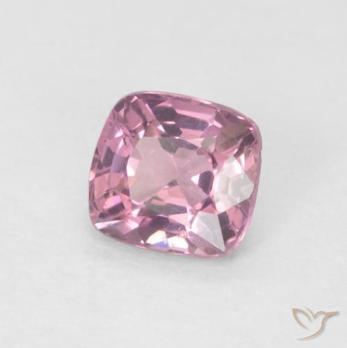 Espinélio Rosa bem claro Natural 0.55ct, Almofada, VS