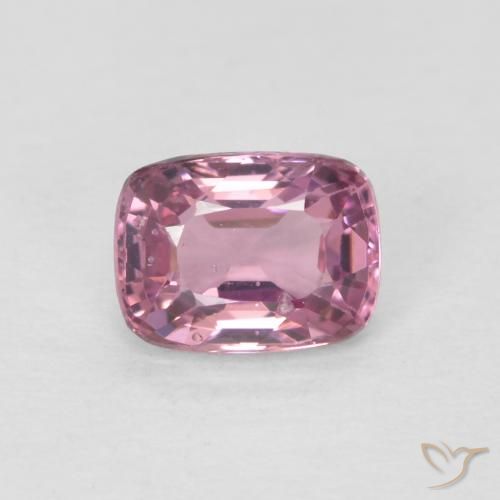 0.53ct Natural Rosa quente Espinélio, Almofada, VS