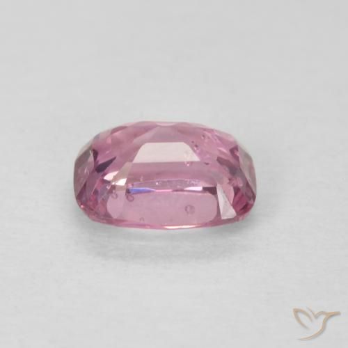 Espinélio Rosa quente Natural 0.53ct, Almofada, VS