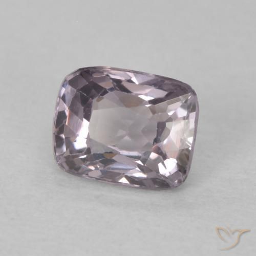 Espinélio Dark Grey Purple Natural 0.55ct, Almofada, VVS