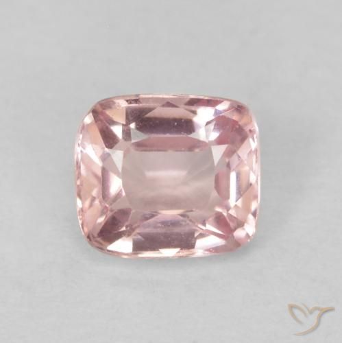 0.52ct Natural Luz rosa Espinélio, Almofada, VVS