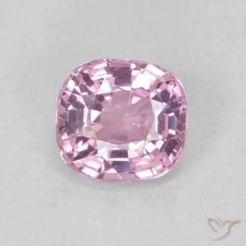 0.49ct Natural Luz roxa Espinélio, Almofada, VVS