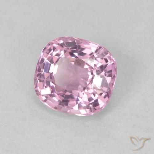Espinélio Luz roxa Natural 0.49ct, Almofada, VVS