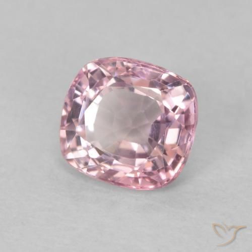 Espinélio Luz rosa Natural 0.55ct, Almofada, VVS