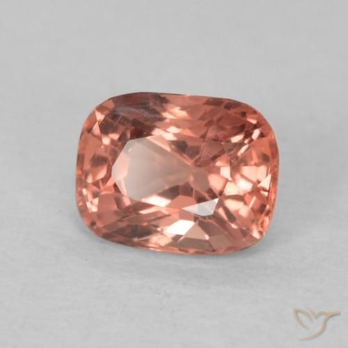 Espinélio rosa avermelhado Natural 0.55ct, Almofada, VVS