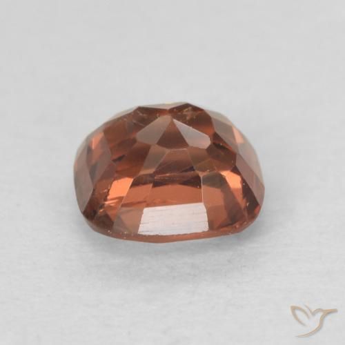 Espinélio Laranja Vermelho Natural 0.63ct, Almofada, VS