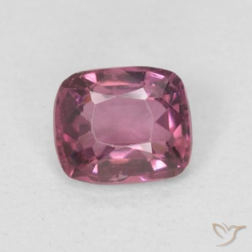 0.49ct Natural roxo médio Espinélio, Almofada, VS