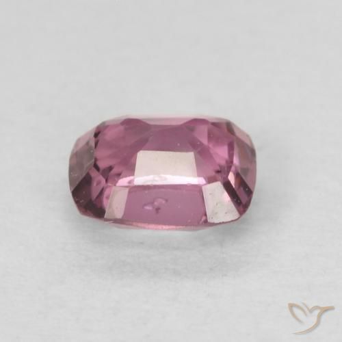 Espinélio roxo médio Natural 0.49ct, Almofada, VS