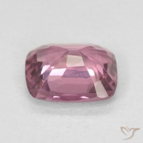 Espinélio roxo médio Natural 0.67ct, Almofada, VS