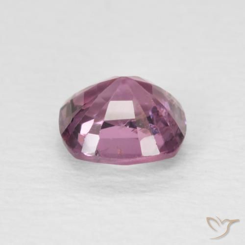 Espinélio roxo médio Natural 0.68ct, Almofada, VVS-VS