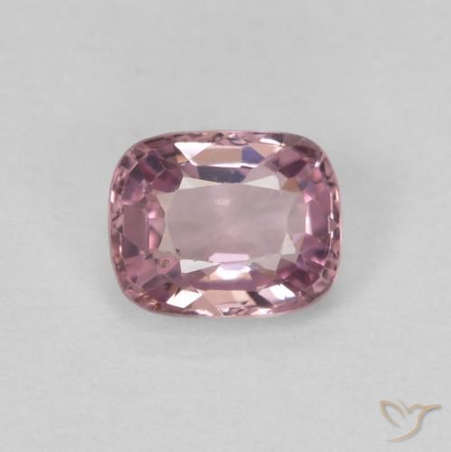 0.55ct Natural Medium Dark-Purple Espinélio, Almofada, VVS-VS