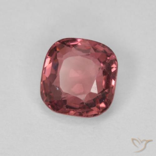 Espinélio Roxo profundo Natural 0.67ct, Almofada, VVS-VS