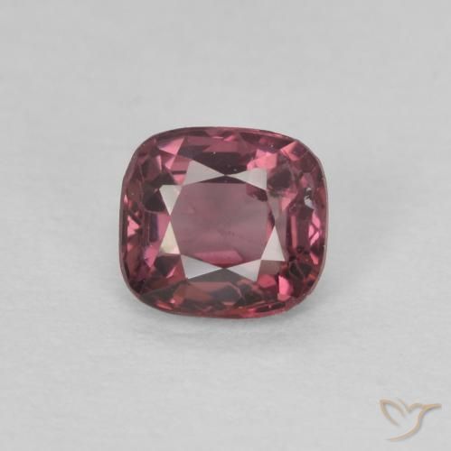 0.53ct Natural roxo médio Espinélio, Almofada, VVS-VS