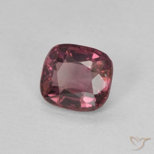 Espinélio roxo médio Natural 0.53ct, Almofada, VVS-VS