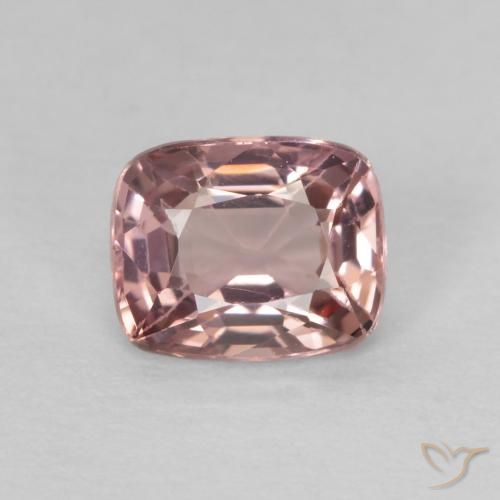 0.70ct Natural Rosa Chiclete Claro Espinélio, Almofada, VVS-VS