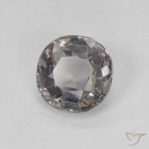 0.75ct Natural Cinza claro Espinélio, Almofada, VVS-VS