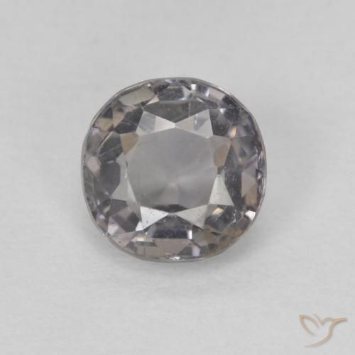 Espinélio Cinza claro Natural 0.75ct, Almofada, VVS-VS