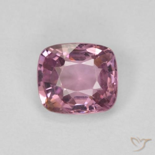 0.62ct Natural rosa médio Espinélio, Almofada, VVS-VS