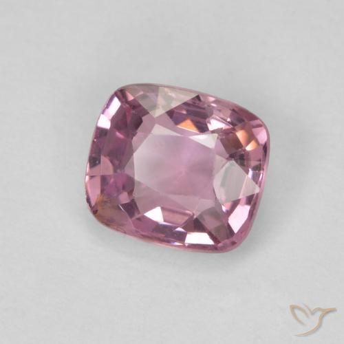 Espinélio rosa médio Natural 0.62ct, Almofada, VVS-VS