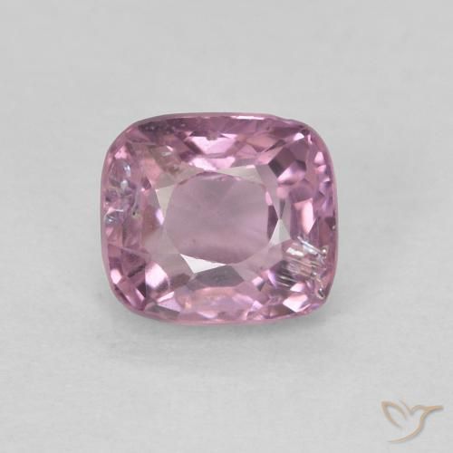 0.71ct Natural Roxo rosado Espinélio, Almofada, VS