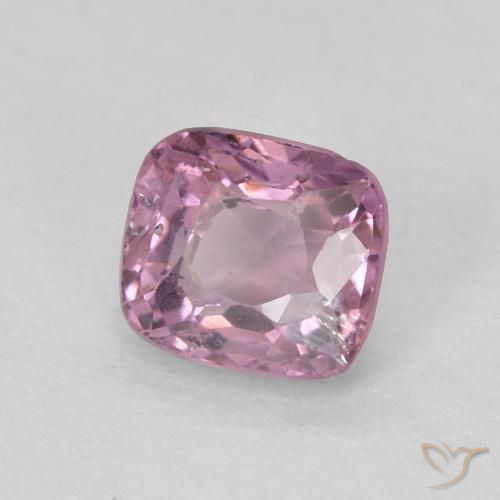 Espinélio Roxo rosado Natural 0.71ct, Almofada, VS