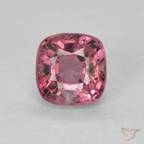 0.81ct Natural Baga Rosa Roxa Espinélio, Almofada, VS