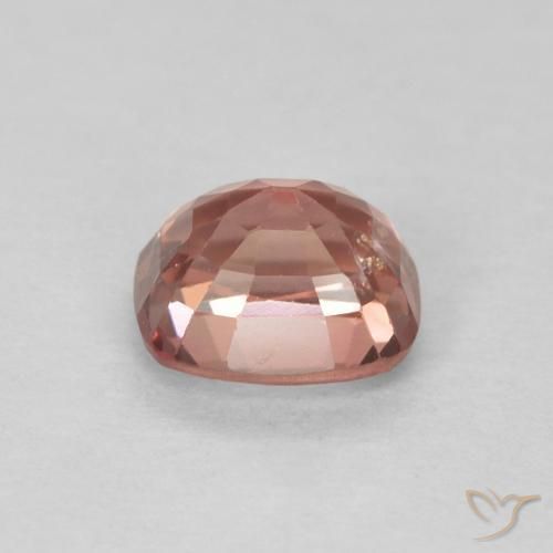 Espinélio laranja avermelhado Natural 0.66ct, Almofada, VS