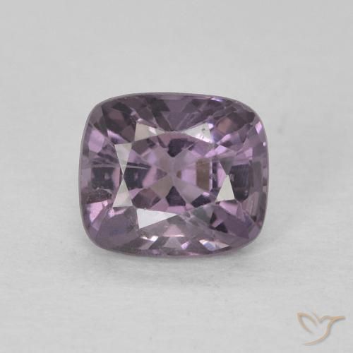 0.66ct Natural roxo médio Espinélio, Almofada, VS