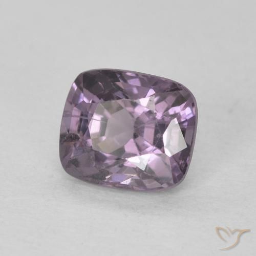 Espinélio roxo médio Natural 0.66ct, Almofada, VS