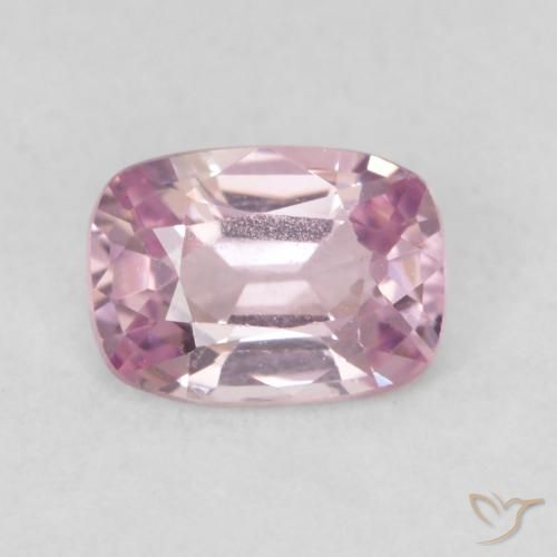 0.57ct Natural Roxo-rosa claro Espinélio, Almofada, VVS-VS
