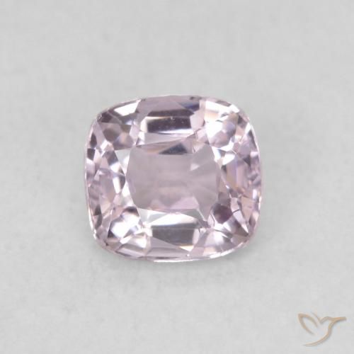 0.48ct Natural Roxo Rosado Muito Claro Espinélio, Almofada, VVS