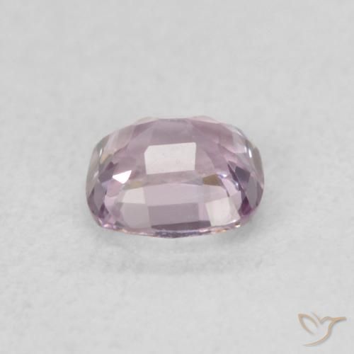 Espinélio Roxo Rosado Muito Claro Natural 0.48ct, Almofada, VVS