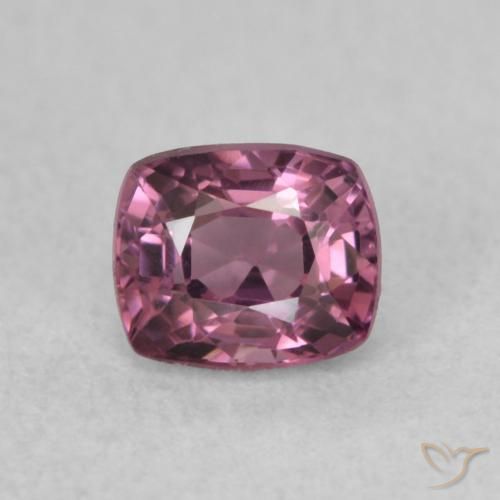 0.56ct Natural Boysenberry Espinélio, Almofada, VVS