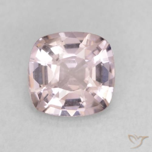 0.60ct Natural Medium Light-Pink Espinélio, Almofada, VVS