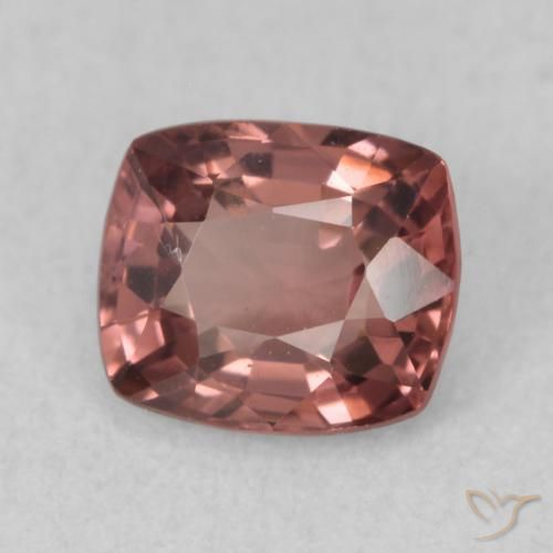 Espinélio Laranja Rosa Natural 0.80ct, Almofada, VVS-VS