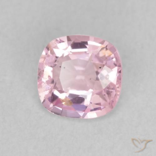 Espinélio Rosa chiclete muito claro Natural 0.52ct, Almofada, VS