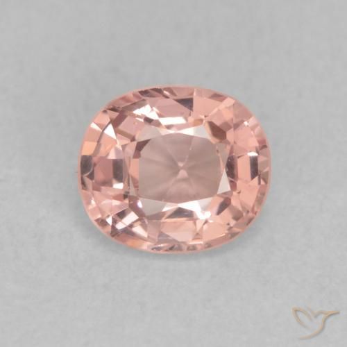 0.50ct Natural vermelho indiano Espinélio, Almofada, VVS-VS